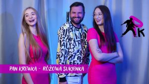 Pan Krewka - Różowa Sukienka
