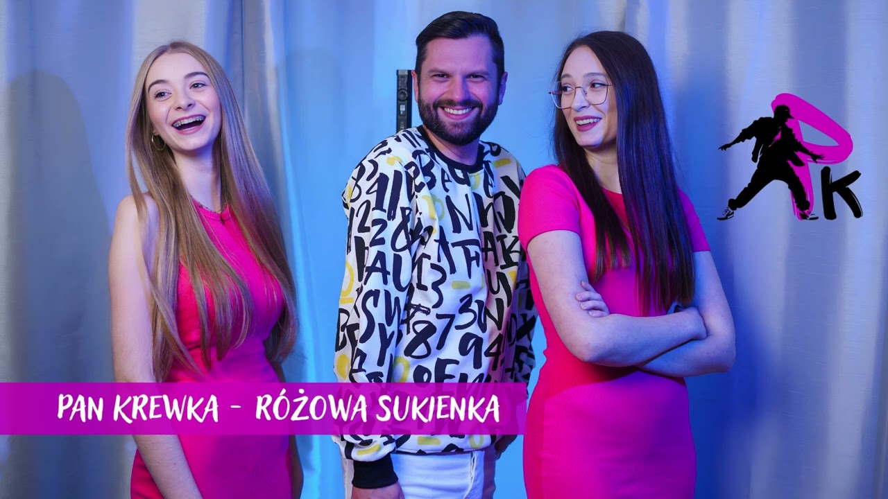 Pan Krewka - Różowa Sukienka