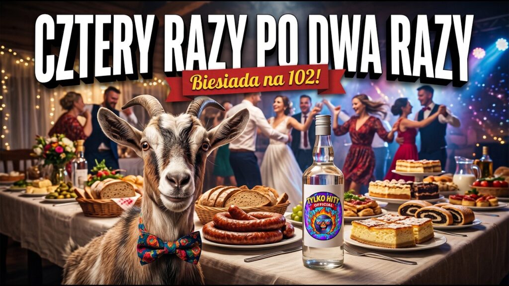 CZTERY RAZY PO DWA RAZY 🍻 Taneczna Biesiada na Wesele i Imprezę! | disco polo 2026 teledysk official video