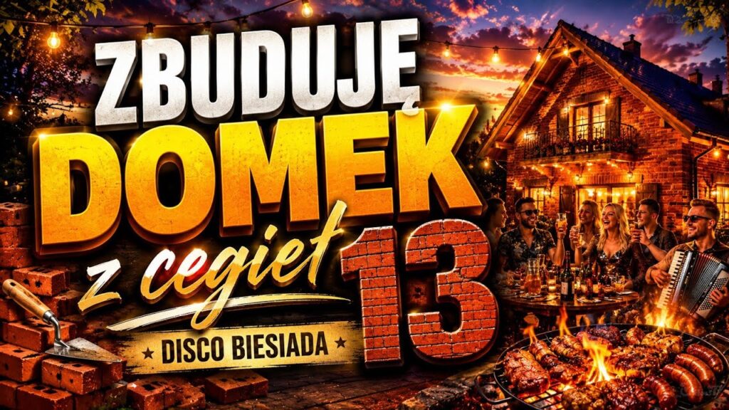 ZBUDUJĘ DOMEK Z CEGIEŁ 13 🧱🎶 | COVER | DISCO BIESIADA | NAJLEPSZA MUZYKA DO ZABAWY 🔥 disco polo 2026 teledysk official video