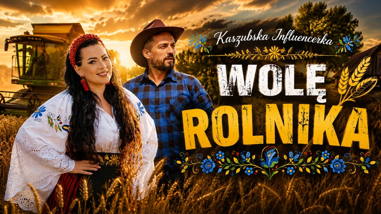 Kaszubska Influencerka - WOLĘ ROLNIKA disco polo 2026 teledysk official video