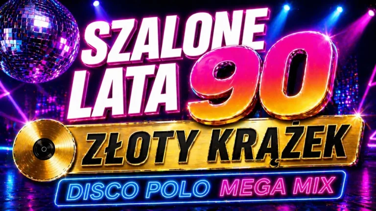 Szalone Lata 90 🔥 - Złoty krążek - Disco Polo Mega Mix 🇵🇱💃