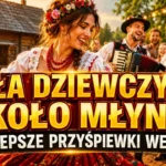 SZŁA DZIEWCZYNA KOŁO MŁYNA