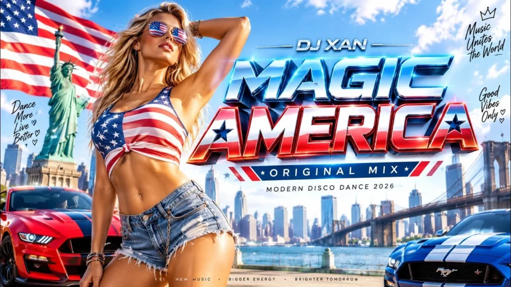 DJ XAN - MAGIC AMERICA | Original Mix | Modern Disco Dance 2026